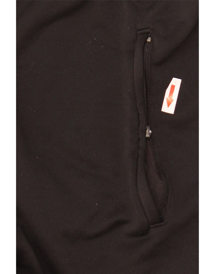 Женский свитер с капюшоном на молнии Adidas, размер 16, черный полиэстер