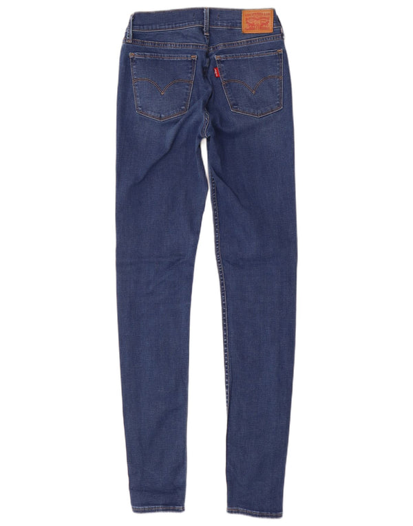Женские джинсы Levi's 710 Super Skinny W26 L32 синие, хлопок