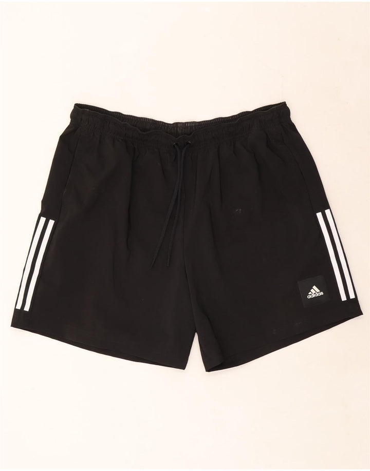 Мужские спортивные шорты Adidas 2XL, черный полиэстер