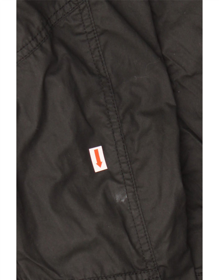 Мужская куртка ZARA в стиле милитари UK 42 XL, черный хлопок