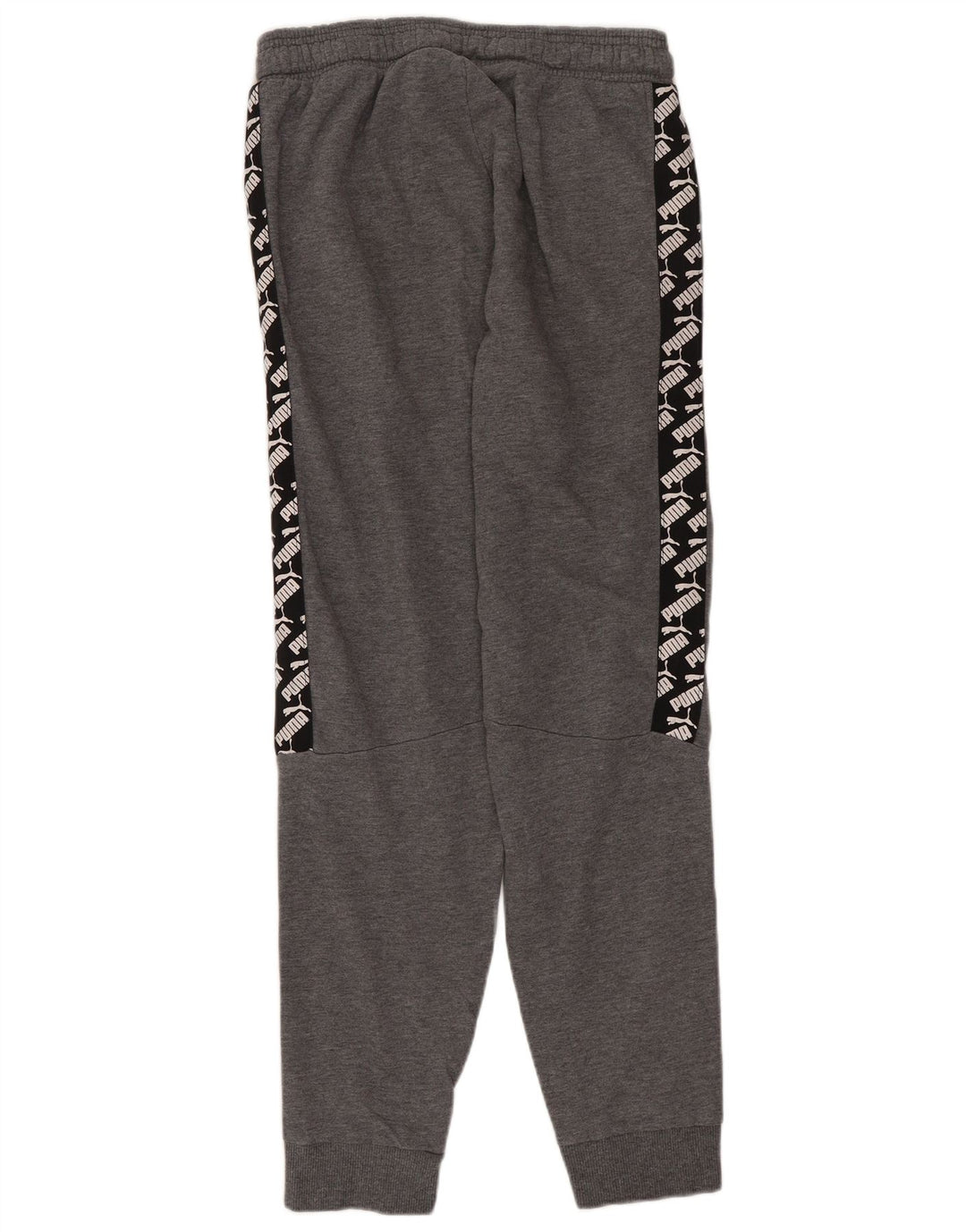 Спортивный костюм PUMA для девочек, брюки для бега, 14–15 лет, большие серые цветные блоки