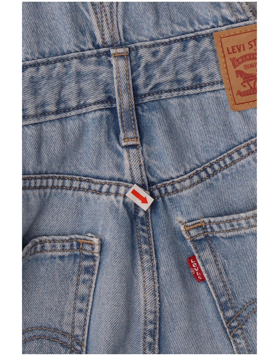 Женский комбинезон LEVI'S Узкие джинсы W25 L26 Синий