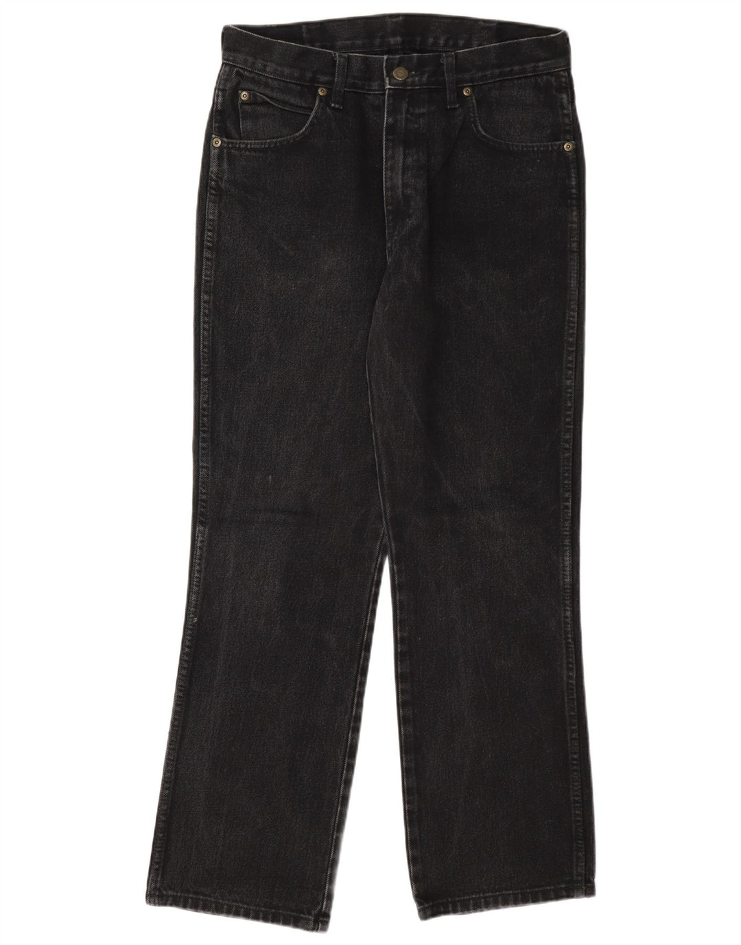 Женские прямые джинсы Wrangler стандартного кроя W32 L30, серый хлопок