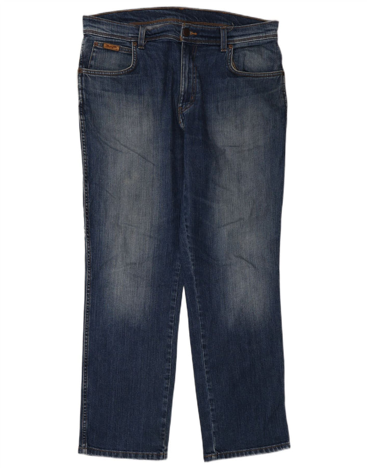 Джинсы мужские прямые Wrangler W32 L30 синие