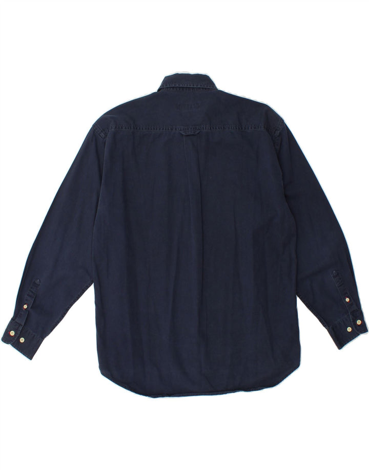 GANT Boys Shirt 15-16 Years XL Navy Blue Cotton Vintage Gant and Second-Hand Gant from Messina Hembry 