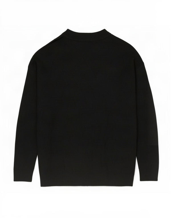 Marks & Spencer Womens Autograph Long Sleeve Jumper Dress UK 22 2XL Black