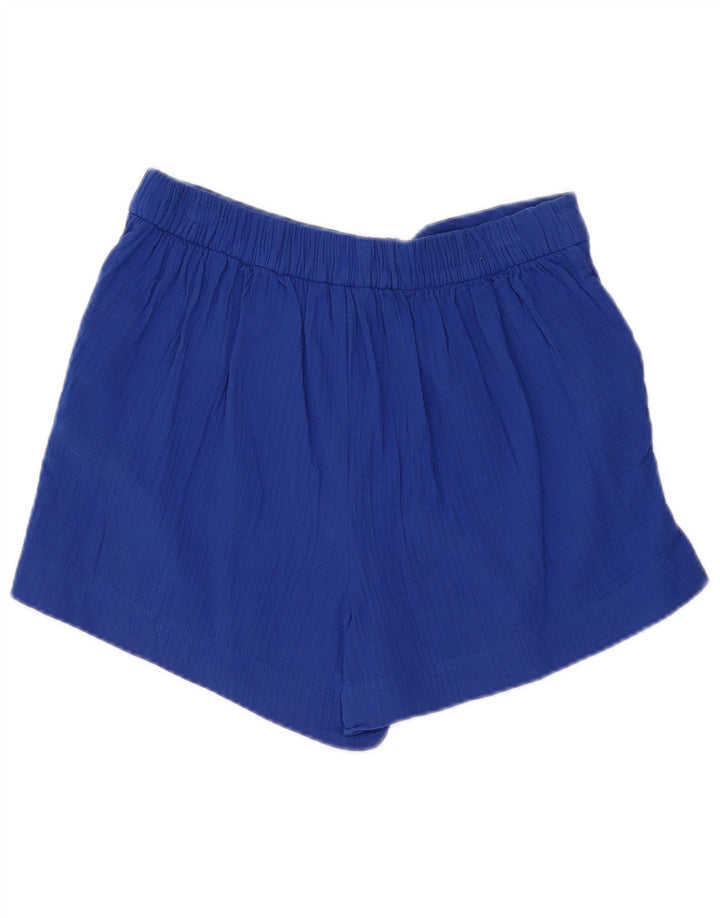 Женские повседневные шорты Boden UK 12 Medium W30 Синие, хлопок