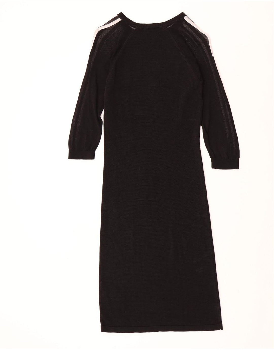 Женский джемпер с рукавом 3/4 ADIDAS UK 14, средний, черный вискоза