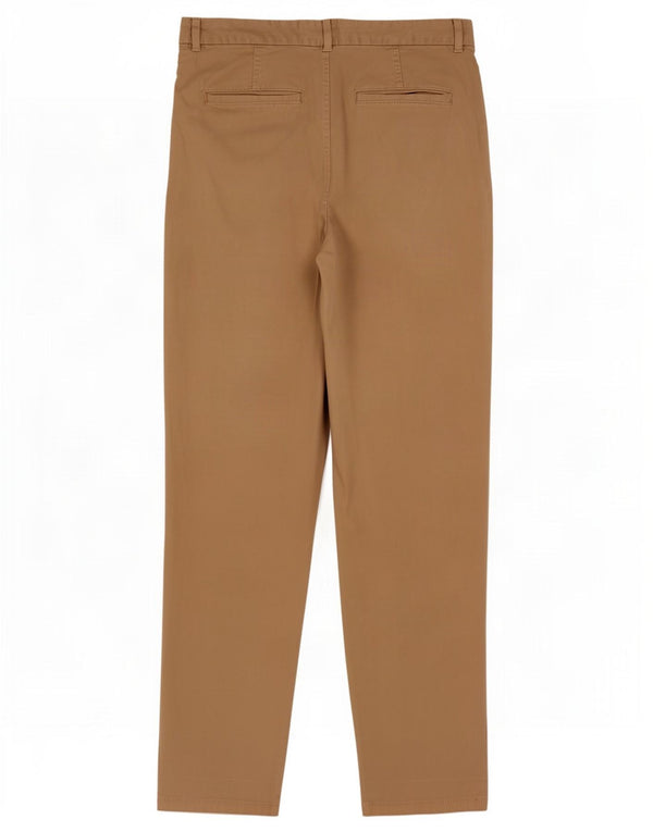 Женские узкие брюки чинос Marks & Spencer UK 12 Medium W30 L29 Бежевые