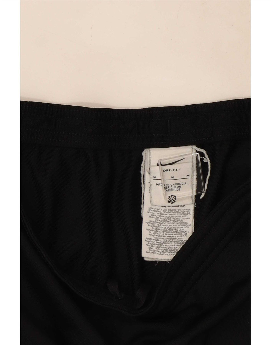 Женские спортивные брюки Nike Dri Fit UK 12, средний черный полиэстер