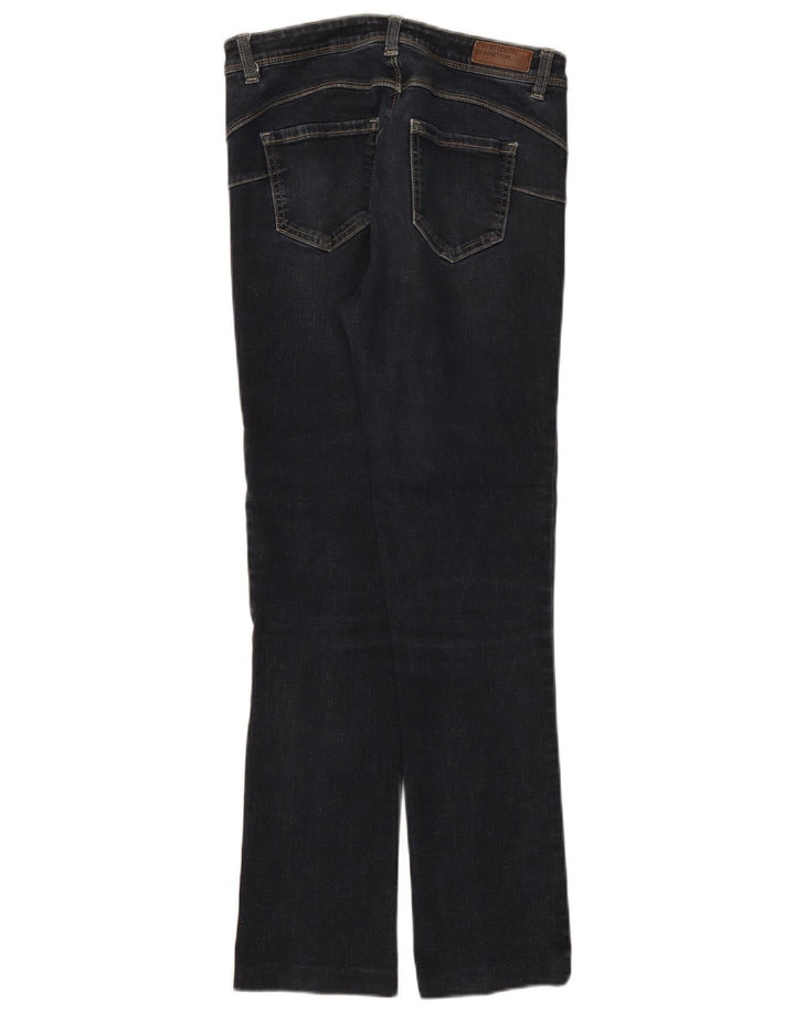 Женские джинсы Benetton Bootcut W29 L28 Темно-синие