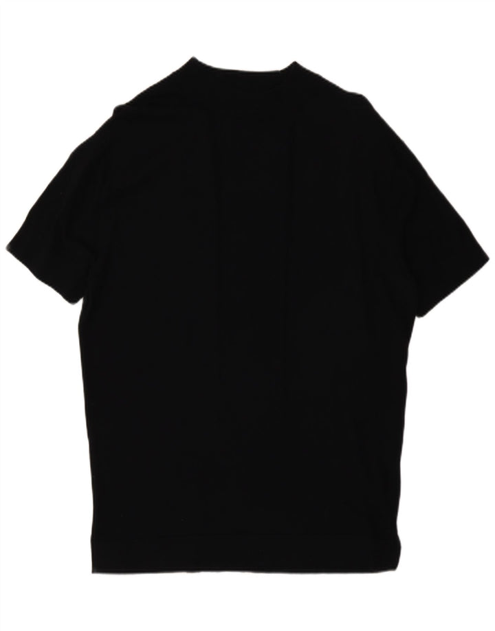 Мужская футболка Zara Top XL, черный хлопок