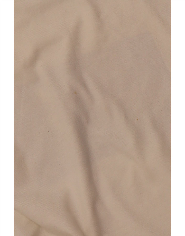 ADIDAS Мужская футболка с рисунком, большой белый хлопок