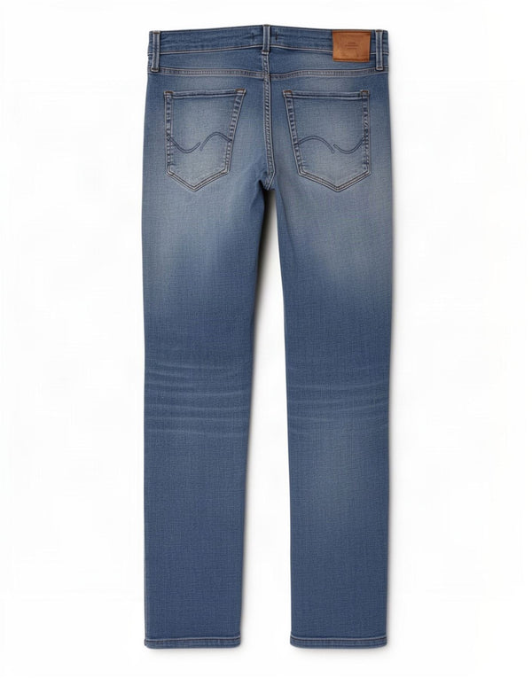 Мужские зауженные джинсы Jack & Jones W36 L32 синие