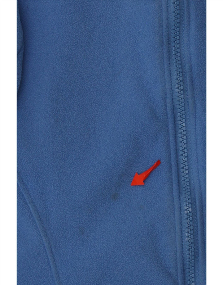 Женская флисовая куртка The North Face UK 16, большой синий полиэстер