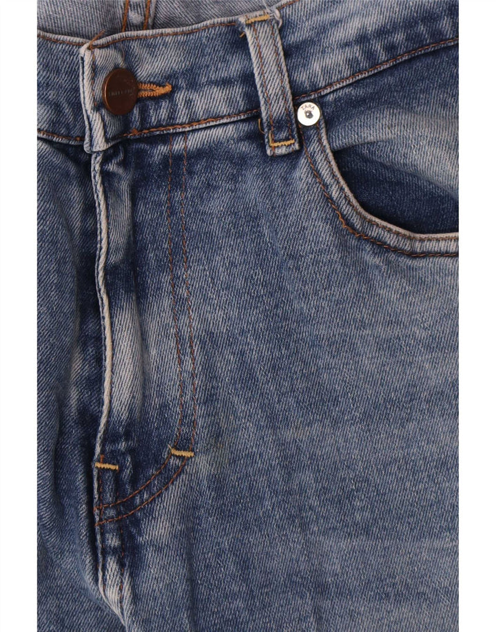 Джинсы мужские укороченные Zara большие W32 L24 синие