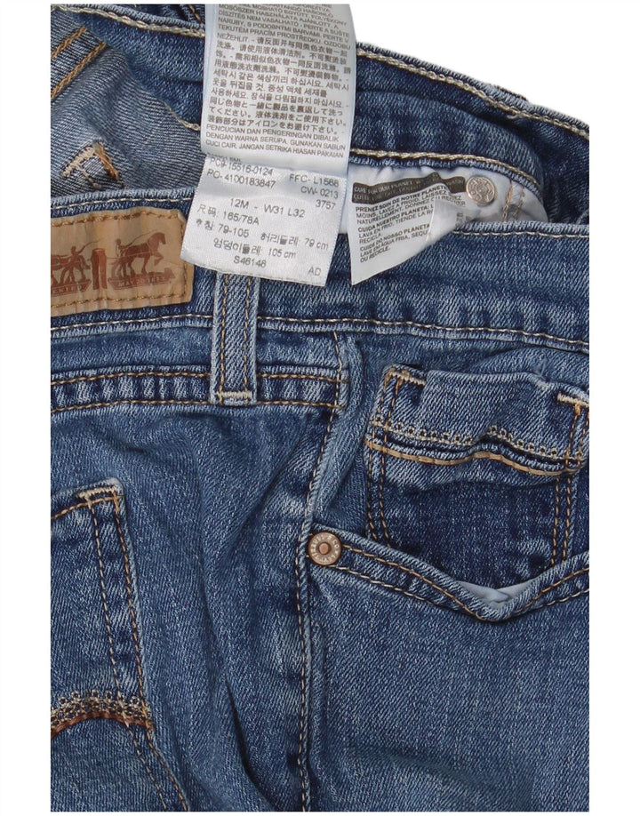 Женские джинсы Levi's 515 Bootcut W31 L32 Синие, хлопок