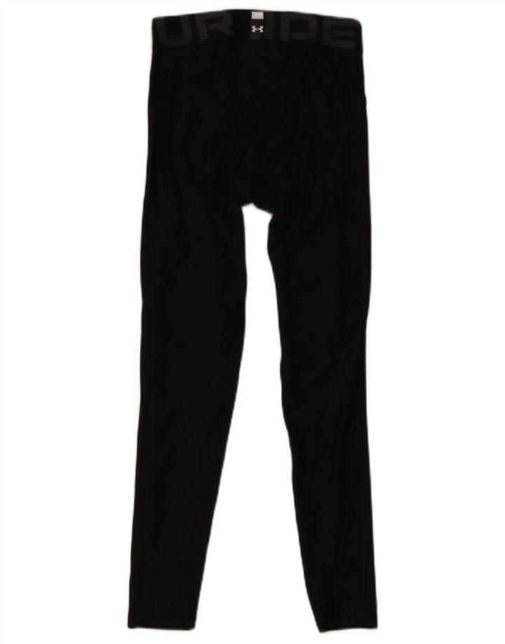 Мужские леггинсы с рисунком Under Armour Heat Gear, средний черный, полиэстер