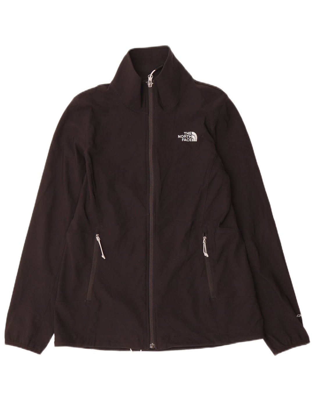 Женская спортивная куртка The North Face UK 12, средний черный полиэстер