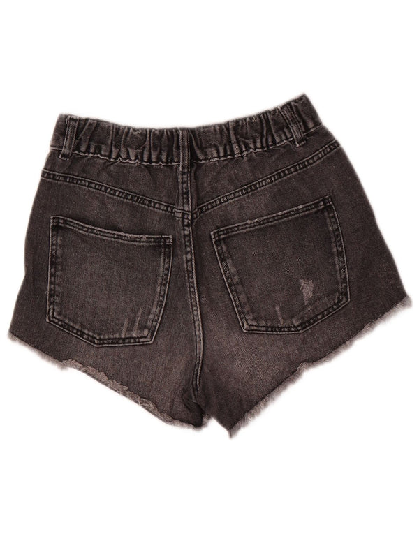 Джинсовые шорты Zara для девочек 11–12 лет, W26, серые