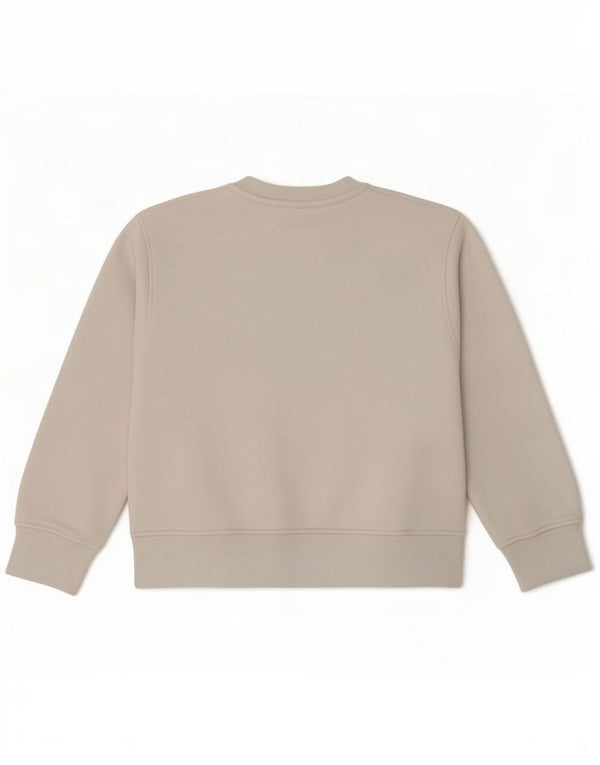 Женский укороченный свитер Zara UK 10, маленький белый хлопок