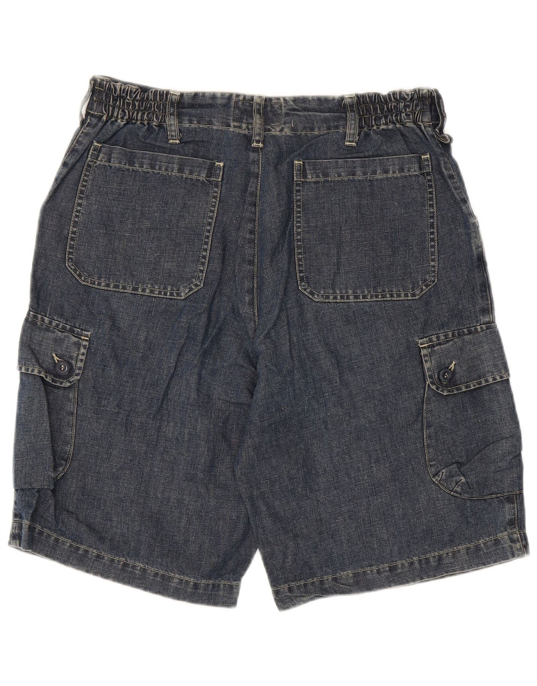 Trussardi Мужские джинсовые шорты карго IT 48 Medium W30 Синие, хлопок