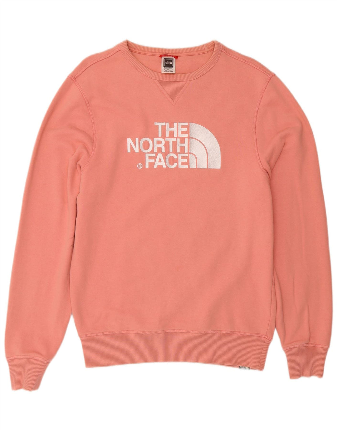 Мужской свитшот с рисунком The North Face, маленький розовый хлопковый джемпер