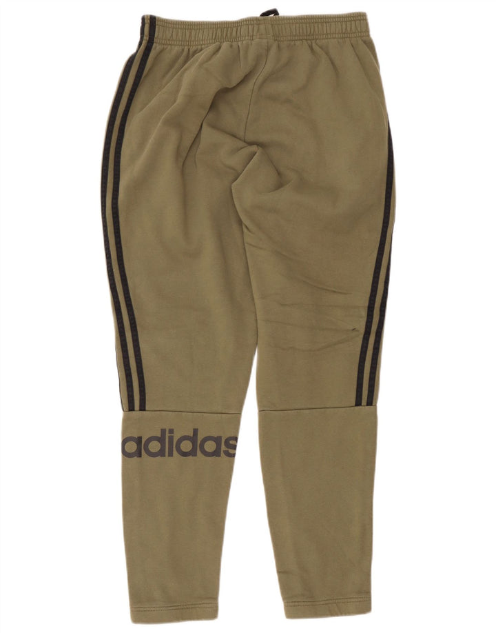 Мужские спортивные брюки Adidas с графическим рисунком, средний цвет, хаки, хлопок