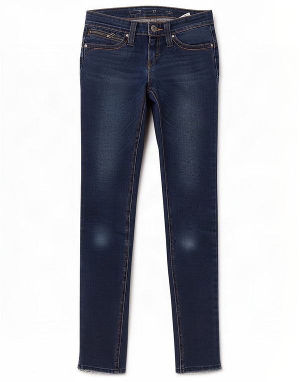 Женские джинсы скинни с низкой талией Levi's W27 L31, темно-синий, хлопок