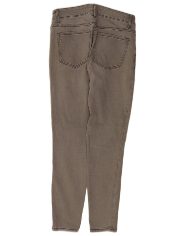Женские джинсы скинни Marks & Spencer The Ivy UK 10, маленькие W30 L27, серый хлопок