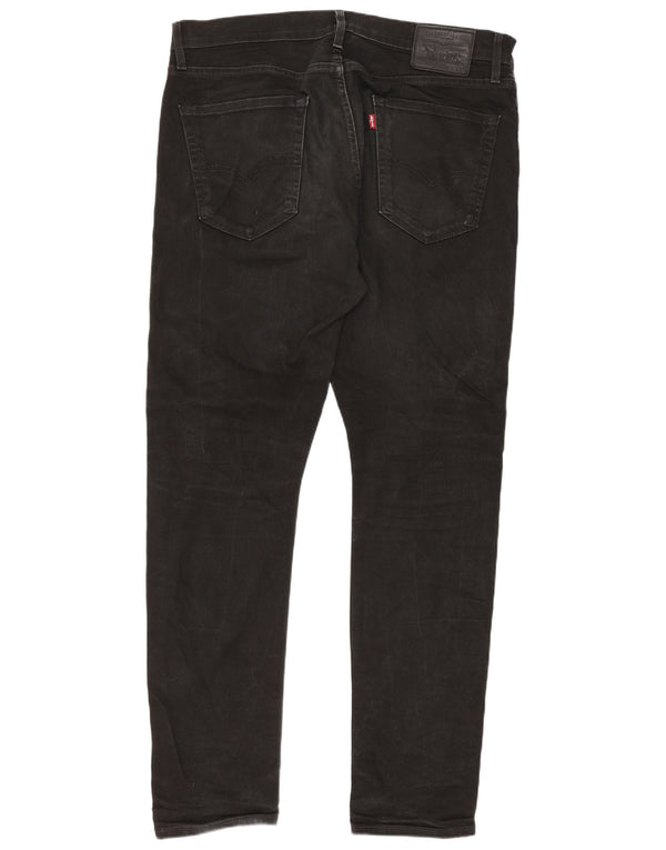 Мужские зауженные джинсы Levi's 512 W36 L32, черный хлопок