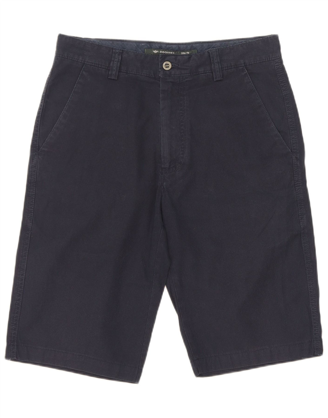Мужские шорты-чиносы Dockers Slim Fit W30, средние, темно-синие