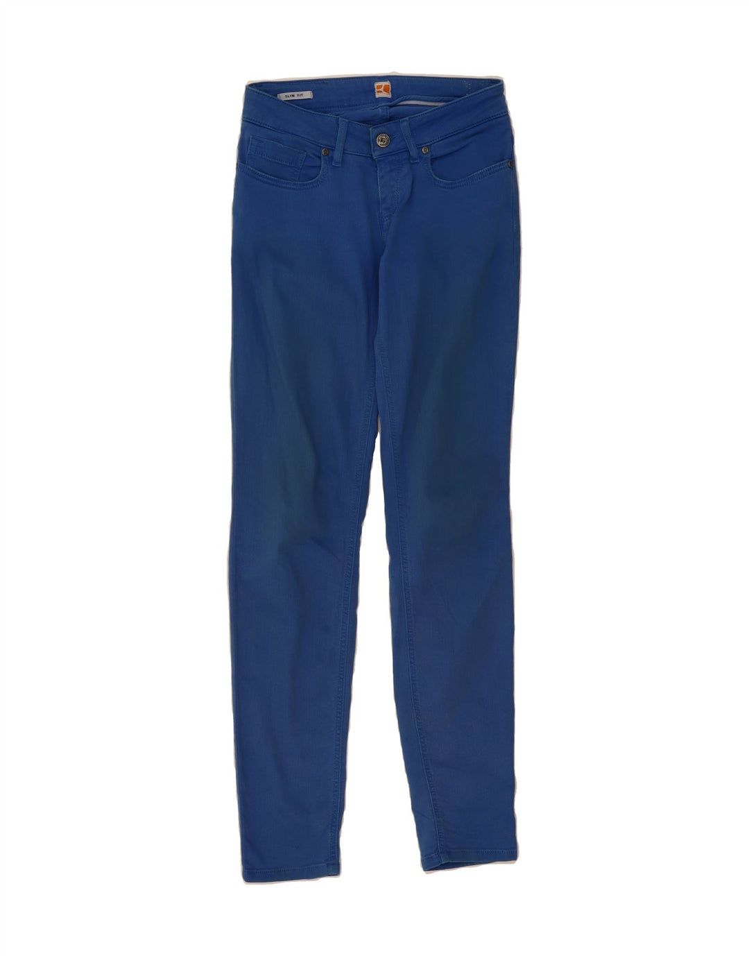 HUGO BOSS Womens Slim Jeans W26 L32 Blue Cotton Vintage Hugo Boss and Second-Hand Hugo Boss from Messina Hembry 