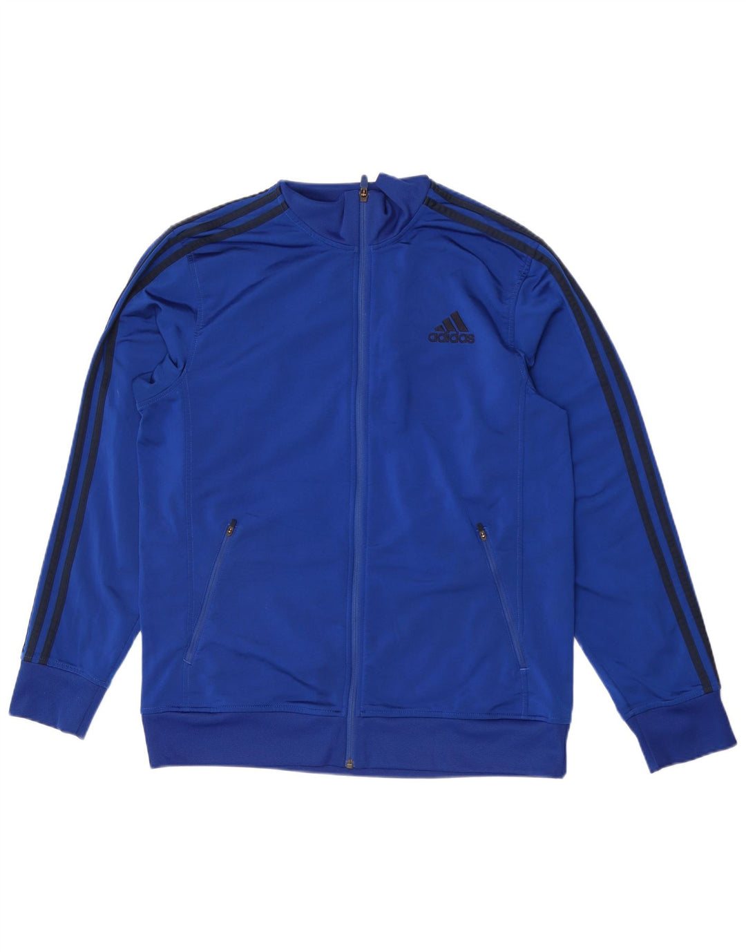 Мужская спортивная куртка Adidas, большая синяя полиэстер
