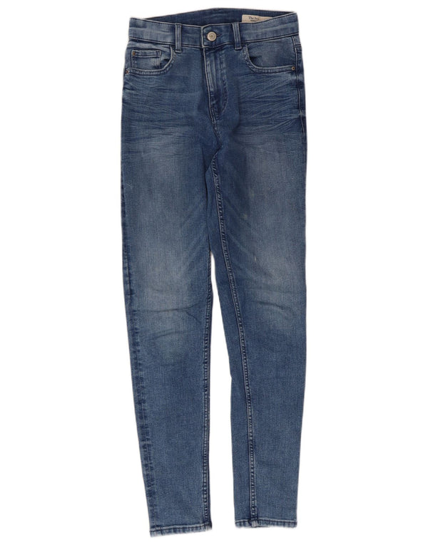 Женские джинсы скинни Marks & Spencer The Ivy UK 8, маленькие W24 L28, синие, хлопок