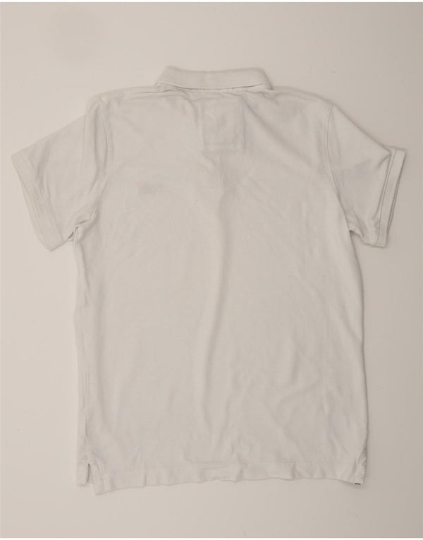 SUPERDRY Мужская рубашка поло классического кроя 3XL, белый хлопок