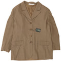 Женский пиджак Marks & Spencer St. Michael на 4 пуговицах, Великобритания 18 XL, коричневый