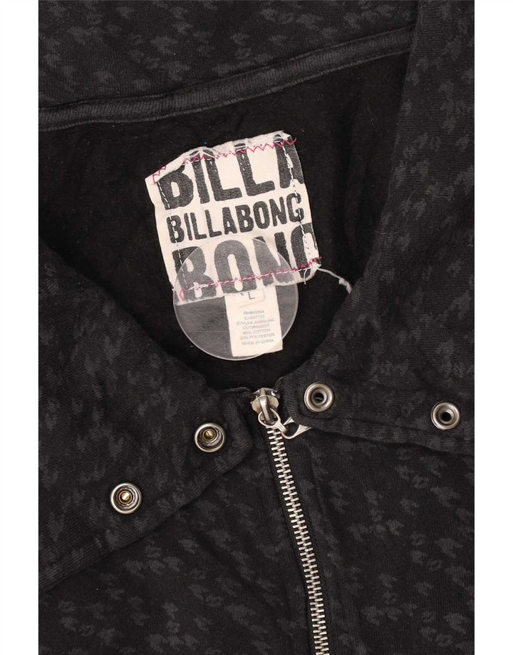 Женский спортивный костюм Billabong UK 14, большой серый хлопок с узором «гусиные лапки»