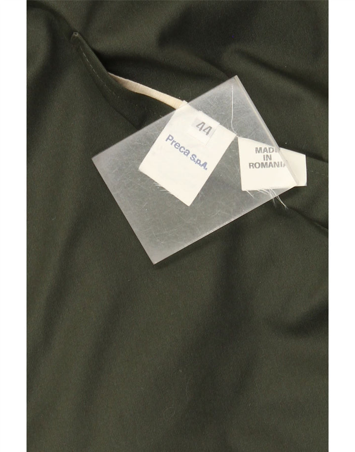 Винтажное женское двустороннее пальто EU 44 XL, полиэстер цвета хаки