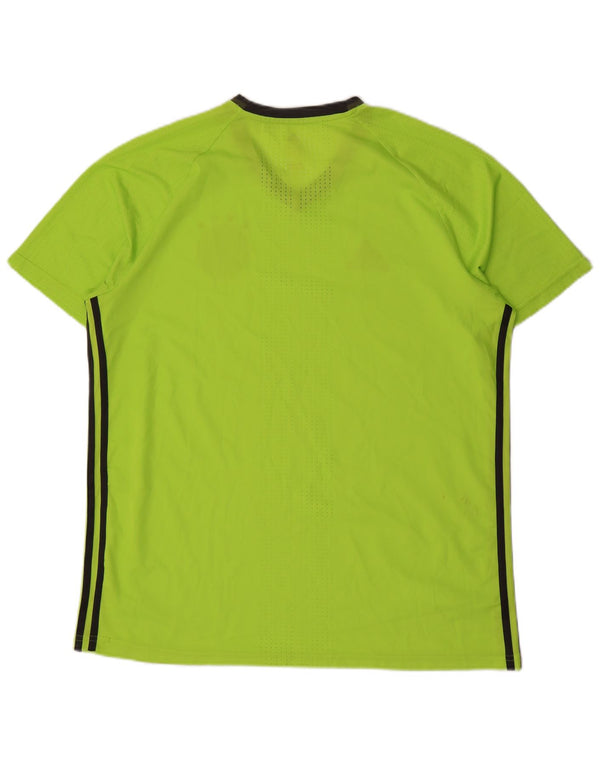 Adidas Мужская футболка Deutscher Fussball Bund Top XL Зеленый полиэстер
