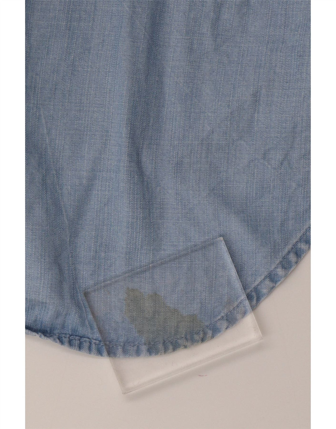 MOSSIMO Womens Long Sleeve Blouse Top UK 16 Large Blue Lyocell Vintage Mossimo and Second-Hand Mossimo from Messina Hembry 