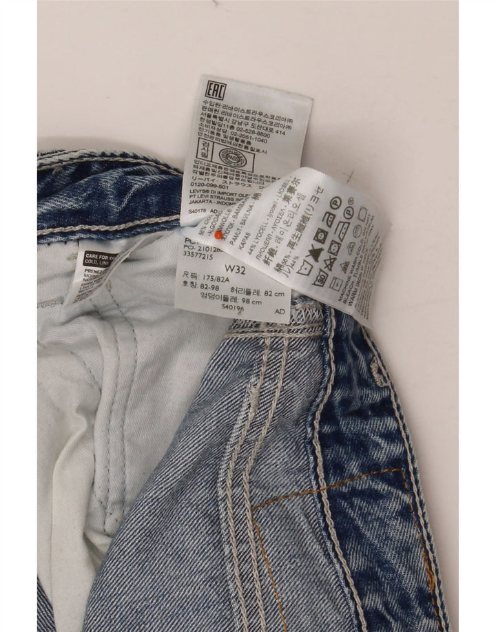 Мужские укороченные джинсы свободного кроя с высокой талией LEVI'S Carpenter W32 L24 синие