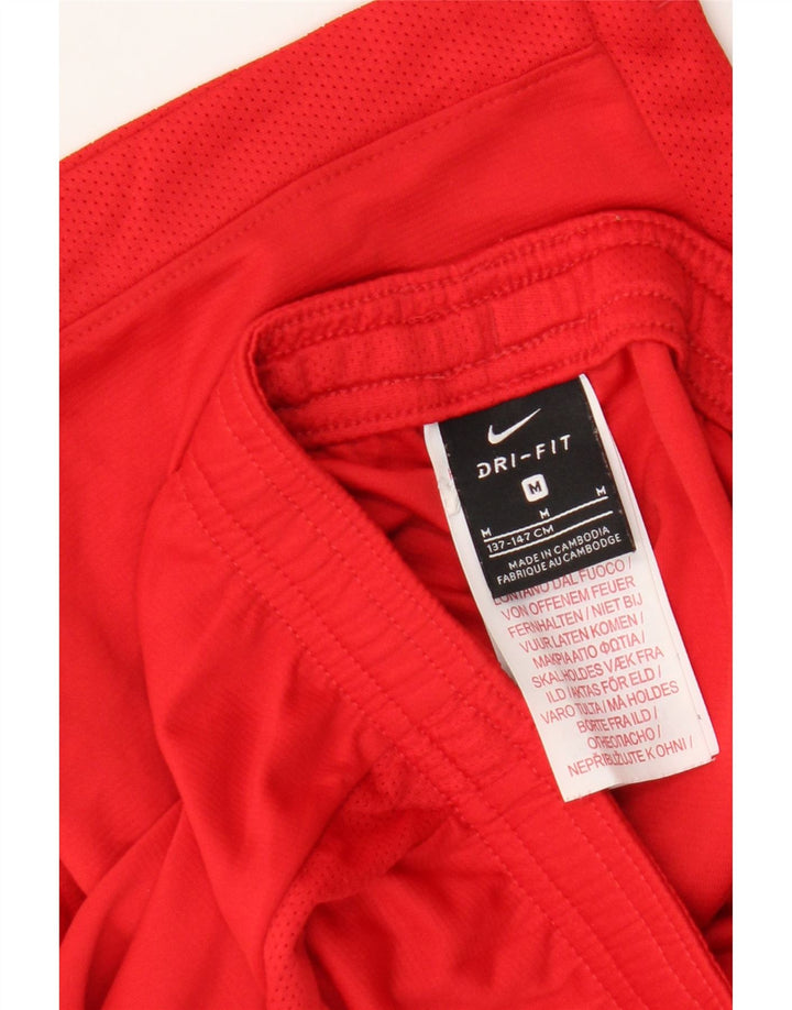 Спортивные шорты Nike для мальчиков Dri Fit 10–11 лет, средний красный полиэстер