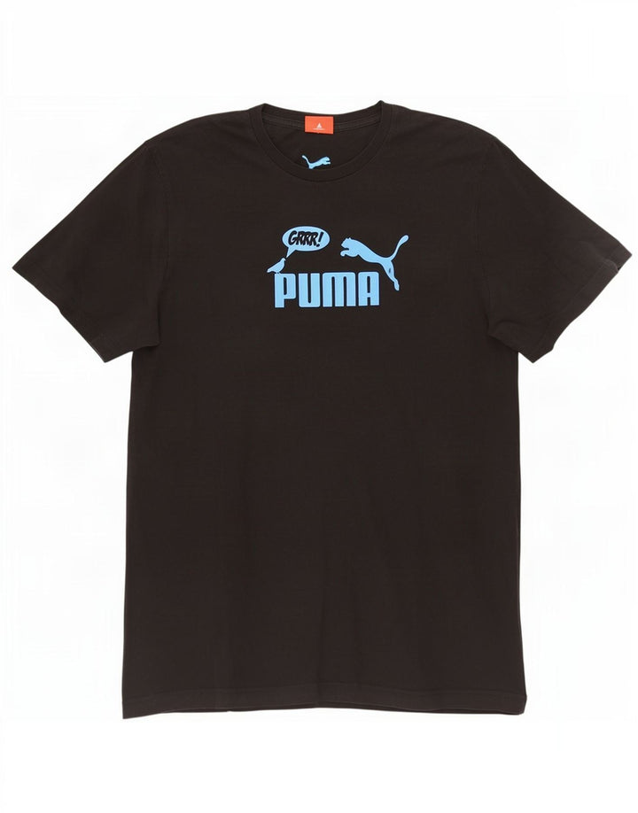 Мужская футболка с рисунком Puma Top XL черная
