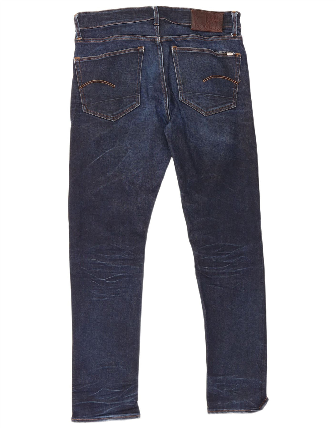 Мужские джинсы G-Star Regular Slim W32 L32 Темно-синие, хлопок
