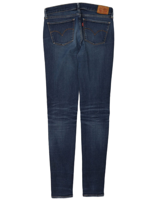 Женские джинсы Levi's 710 Super Skinny W28 L34 синие, хлопок