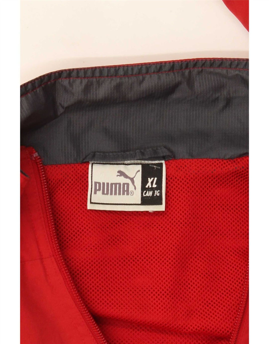 Мужская спортивная куртка Puma XL, красная с цветными блоками