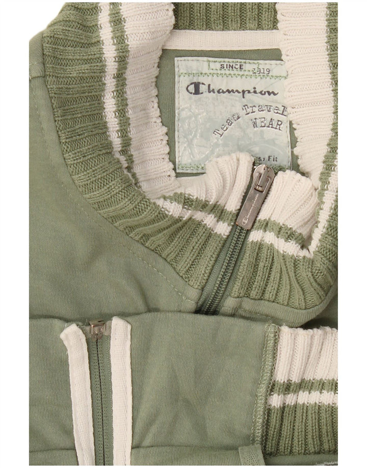 Женский спортивный костюм Champion, верхняя куртка UK 16, большой зеленый цвет