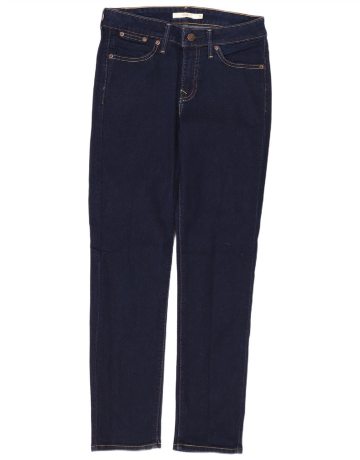 Женские джинсы Levi's 712 Slim W26 L28 Темно-синие, хлопок