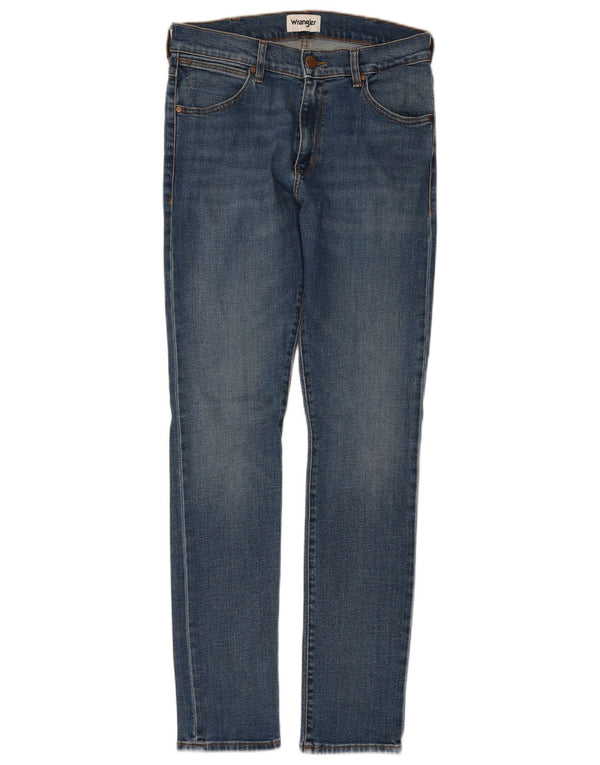 Мужские джинсы WRANGLER Larston Slim W31 L34, синий хлопок